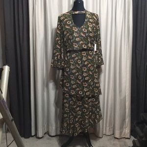 Asymmetrical Ruffle Dress